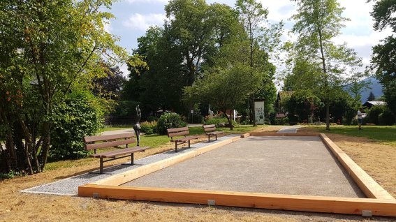 Boule Bahn im Kurpark Oberstdorf