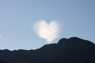 Herzwolke über Oberstdorf