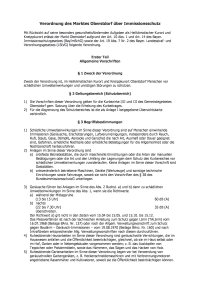 Immisionsschutzverordnung