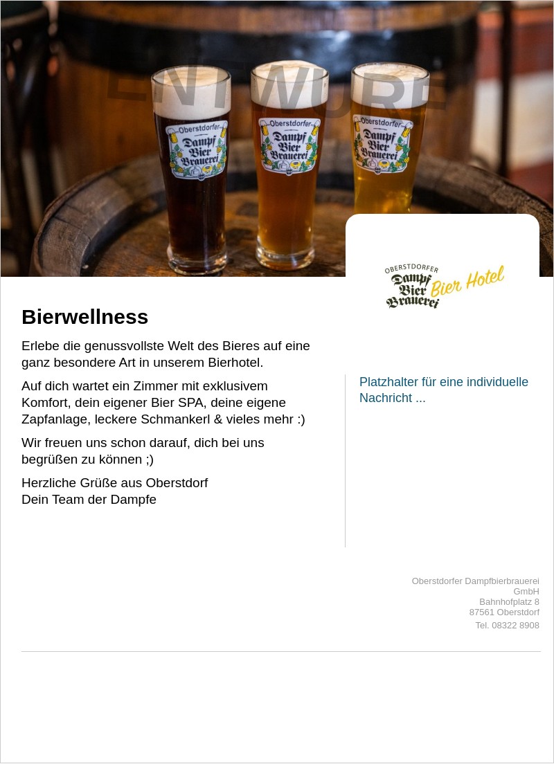 Gutschein-Vorschau Bierwellness