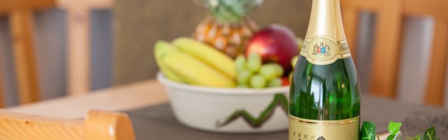 Sekt der Oberstdorfer Ferienwelt