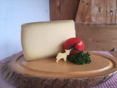 Bergkäse von der Alpe Schlappold