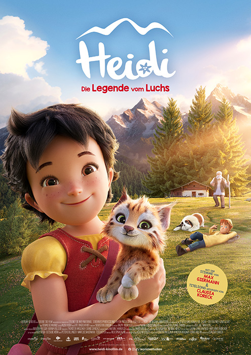 Die temperamentvolle Heidi ist acht Jahre alt und lebt, seitdem sie ihre Eltern verloren hat, bei ihrem Großvater. Der grummelige alte Mann wohnt zurückgezogen in einer Berghütte in den Schweizer Alpen. Der kleinen Heidi wächst die alpine Wildnis schnell ans Herz und besonders der Fund einer jungen Luchsfamilie erfüllt sie mit Freude. Doch ein gieriger Geschäftsmann hat skrupellose Pläne für die Berglandschaft. Nun ist es an Heidi, ihren Großvater, die Dorfgemeinschaft und die heimische Natur, die sie so liebt, vor dem Unternehmer und seinem neuen Sägewerk zu schützen.
