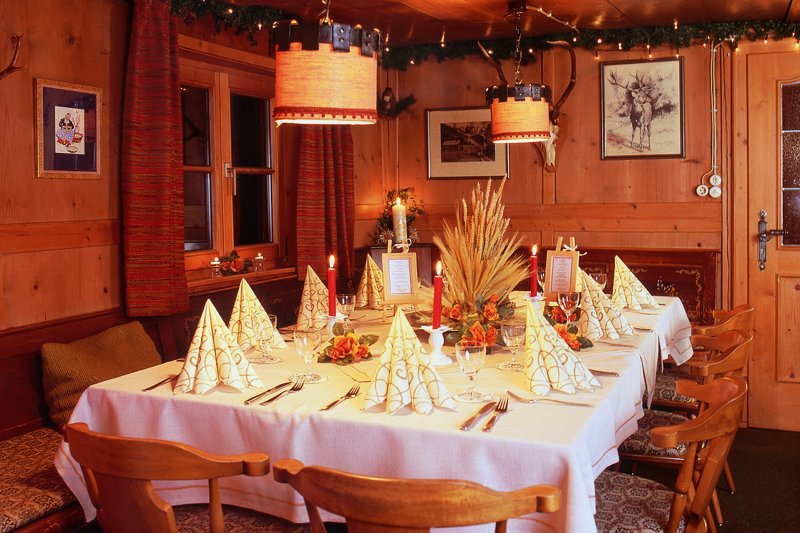 Alte Stube Dekotisch