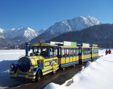 Winterbild Gelbe Bahn