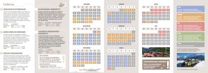 Saisonsfahrplan Kalender
