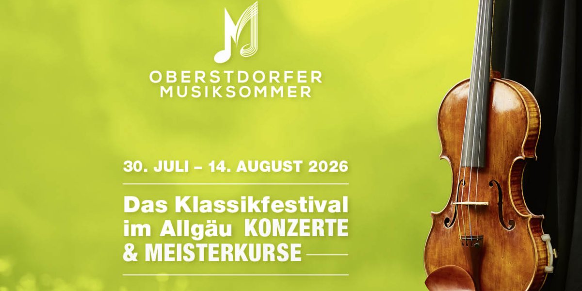 Oberstdorfer Musiksommer 2026 Titelmotiv Termin quer