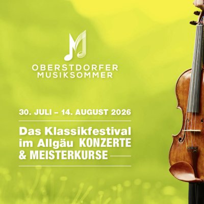 Oberstdorfer Musiksommer 2026 Titelmotiv Termin quer