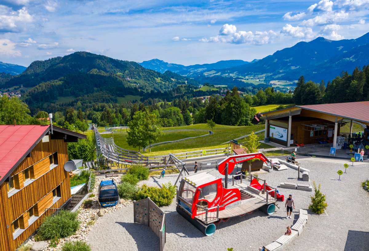 Allg u Coaster die Rodelbahn in Oberstdorf Allg u