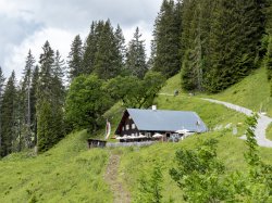Die Stutzalpe am Wegesrand
