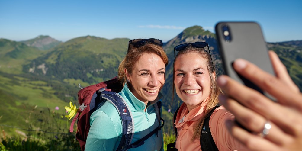 Selfie vor dem Ifen
