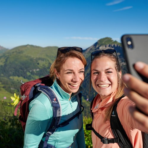 Selfie vor dem Ifen