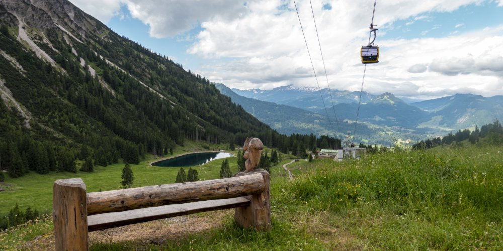 Von der Seealpe hinauf
