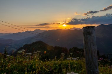 Zaun im Morgenlicht