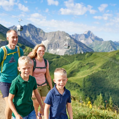 Wanderung ab der Bergstation