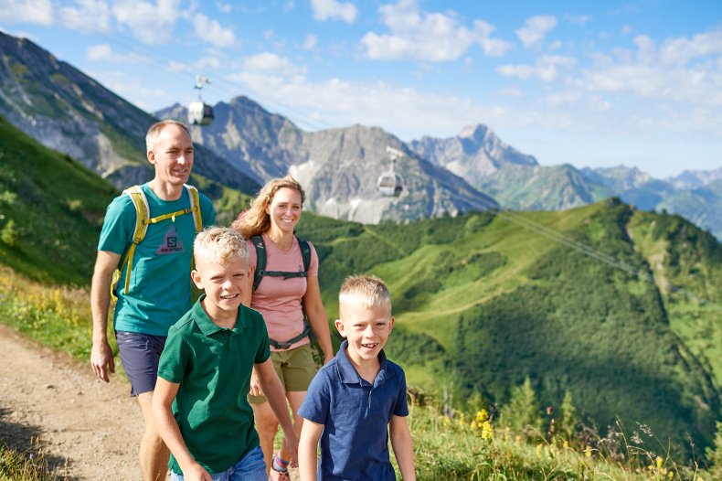 Wanderung ab der Bergstation