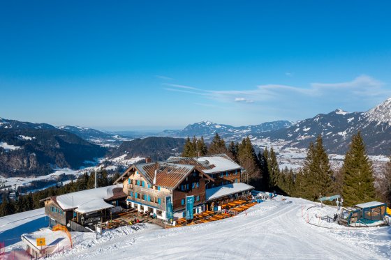 Berghaus Schönblick im Winter