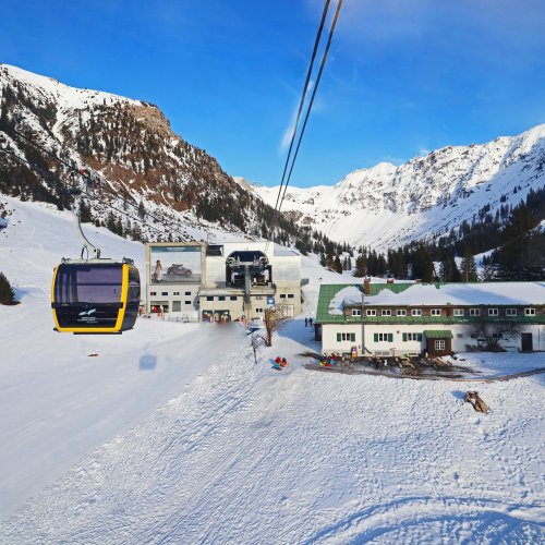 Einfahrt Station Seealpe