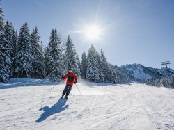 Die Pisten für sich allein