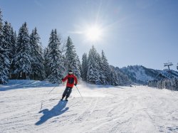 Die Pisten für sich allein