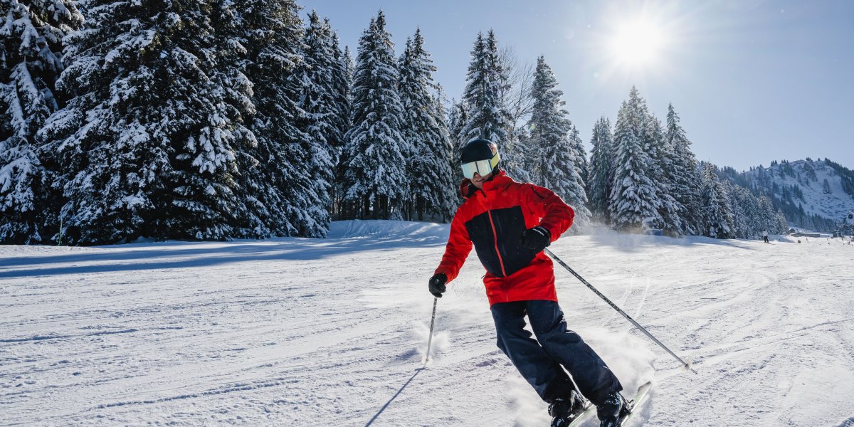 Skifahren im Winterwunderland