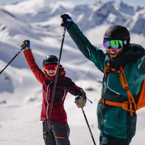 Ein Hoch auf den Skitag