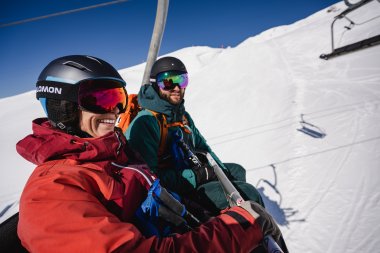 Schnell wieder hinauf