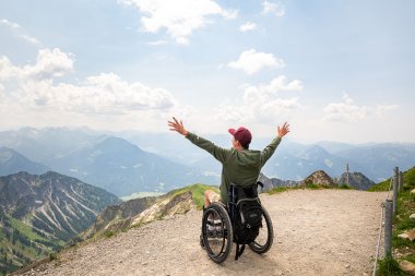 Mit Rollstuhl in der Bergwelt