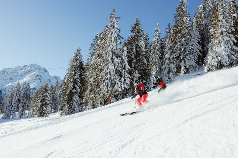 Skifahren im Winterwonderland