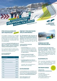 Angebote Schulklassen Flyer Winter 2024-25