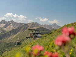 Einfahrt der Gipfelbahn