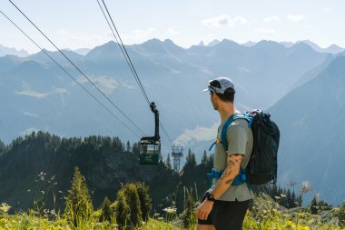 Ausblick auf die Kabine