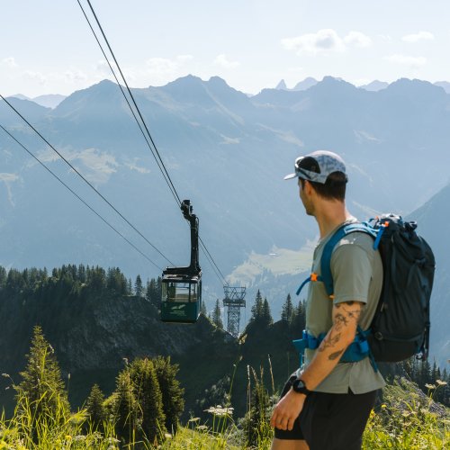 Ausblick auf die Kabine