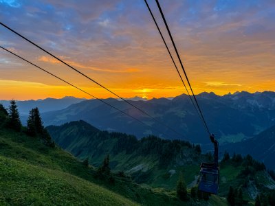 Sonnenaufgang Walmendingerhorn