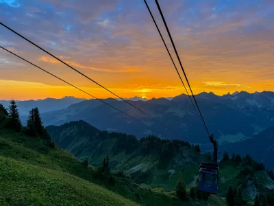 Sonnenaufgang Walmendingerhorn