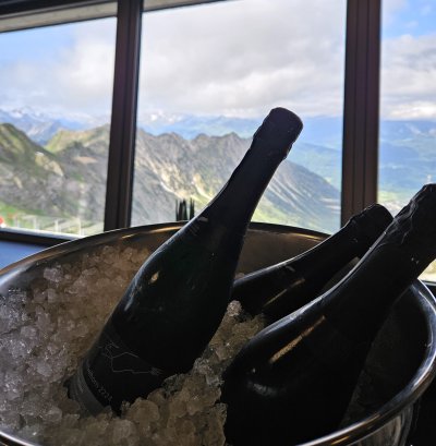 Sekt mit Aussicht