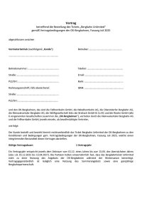 Vertrag BBU Sommer 2026