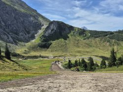 Baustelle Zwerenalpe