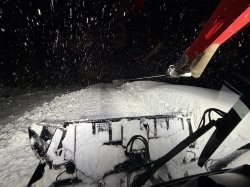 Schneeschieben am Söllereck