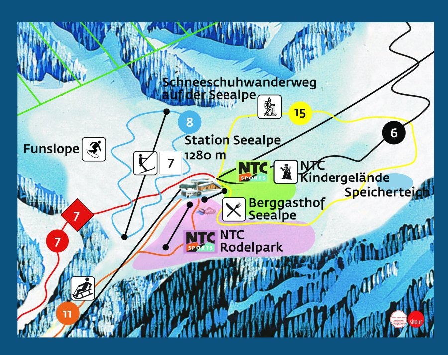 Winterpanorama Seealpe 2025/26