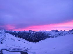 Sonnenaufgang über dem Riezler Alpsee