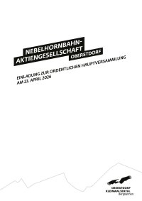 Tagesordnung 2026 HV Nebelhornbahn AG