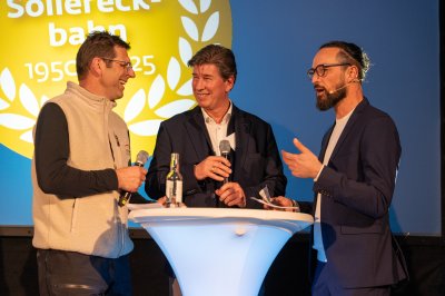 Talkrunde bei 75 Jahre Söllereckbahn