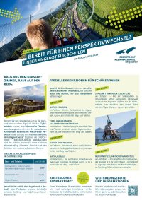 Schulklassenflyer Sommer 26