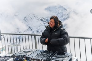 DJane Jaxx TMS am Walmendingerhorn