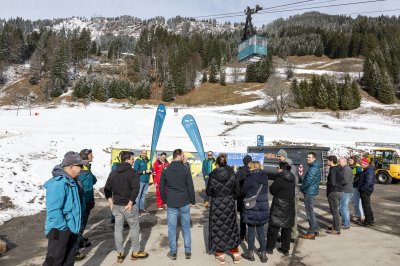 Spatenstich Neubau Walmendingerhornbahn