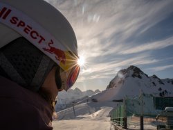 erste Sonnenstrahlen am Morgen