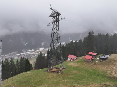 Walmendingerhorn Stütze 1 vor Abbruch