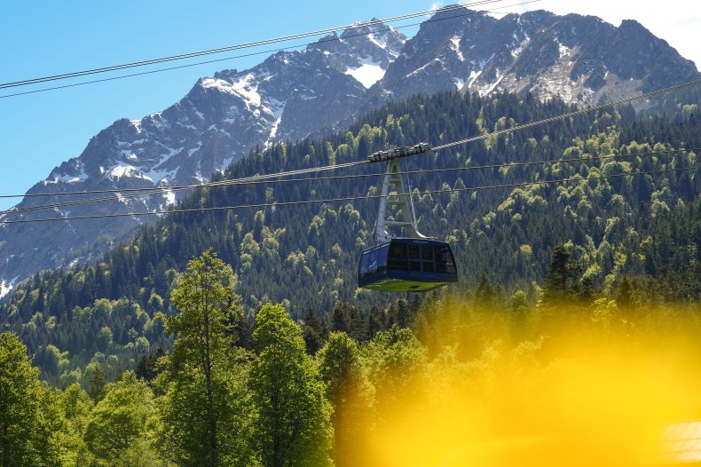 Fellhornbahn im Frühling
