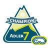 Badge Adler 7 Champion Sommer